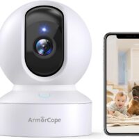 Pet Camera, 2K HD Dog Camera with Phone APP, 360° Pan/Tilt View Puppy Cam, One Click Call for Baby Monitor, MagivPix Night Vision,Motion Tracking Alarm with Cloud/Local SD,Home Indoor Security Cam