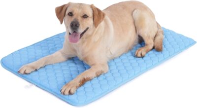 Dog Cooling Mat, No Need to Freeze Or Refrigerate This Cool Pet Pad Cat Mats- Keep Your Pet Cool, Machine Washable.