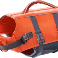 Outward Hound Granby Splash Orange Dog Life Jacket, Small