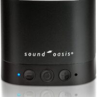 Sound Oasis Pet Bluetooth Sound Machine, 20 Dr Developed Calming Sounds to Soothe, Relax, Separation, Anxiety, Stress Relief, Sleep for Canine, Puppy, Dog, Cat for Storms, Fireworks, Barking, Travel