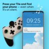 Tile Sticker 1-Pack. Small Bluetooth Tracker, Remote Finder and Item Locator, Pets and More; Up to 250 ft. Range. Water-Resistant. Phone Finder. iOS and Android Compatible, Black - Image 5