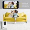 Pet Camera with Treat Dispenser, WiFi Smart Dog/Cat Camera, Free App, Tossing for Dogs/Cats, 1080P Camera, Live Video, Auto Night Vision, 2-Way Audio, No Monthly Fee - Image 6