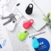 8 Pack Key Finder Locator Anti Lost GPS Tracker Wireless Anti Lost Alarm Sensor Device Finder Mini Pet GPS Tracker for Locating Phone Keys Wallets Luggage Item Finder, 5 Colors - Image 7