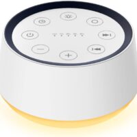 Brown Noise Sound Machine with 30 Soothing Sounds 12 Colors Night Light White Noise Machine for Adults Baby Kids Sleep Machines Memory Function 36 Volume Levels 5 Timers for Home Office Travel