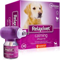 Calming Diffuser Kit for Dogs & Puppy - Pet Separation Anxiety Relief & Calm Pheromones Plug - Anti Stress Treatment Help with Fireworks, Aggression, Fighting & Other Problematic Behaviors