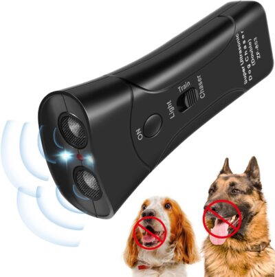 Dog Bark Deterrent & Training Device - Stop Barking without Hurting Your Pet - Just Point & Press!