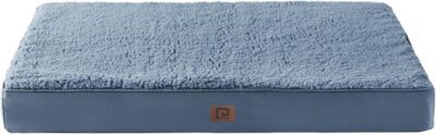 EHEYCIGA Orthopedic Dog Beds for Large Dogs with Removable Washable Cover, Spa Blue, 36x27