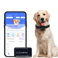 GPS Pet Tracker, Activity Monitor for Dog, Real-Time Location & Escape Alerts & Virtual Fences, No Monthly Fee & Support Multi User Co-Monitoring, Waterproof & Drop-Proof