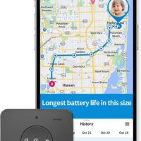 GPS Tracker for Kids, Dogs, Elderly, Autism, Dementia, Alzheimer, Car Hidden. 5G-Compatible(LPWA CATM1), GPS&WiFi. SOS, Waterproof, Long Lasting Battery, Pet Activity. Subscription Required