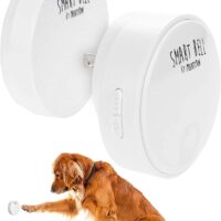 Mighty Paw Smart Dog Bell 2.0 | Wireless Dog Door Bell for Potty Training - Potty Training Bell for Puppies for Door - Door Bells for Dogs to Ring to Go Outside - Electronic Door Bell Dog Button