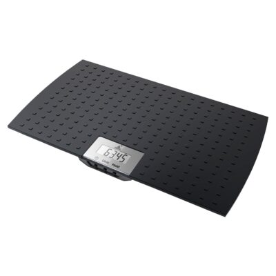 Redmon Precision Digital Weighing Scale for Pets, Animal Body Weight Veterinary Scale, with Large Black Non-Skid Rubber Platform