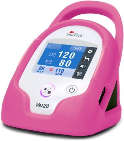 SunTech Vet20 Veterinary Blood Pressure Monitor (Flamingo Pink)