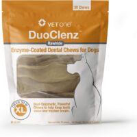 VetOne: DuoClenz Rawhide Dental Hygenic Chews for Extra Large-sized Dogs, 30-Count Bag