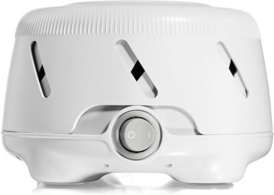 Yogasleep Dohm UNO White Noise Sound Machine (White) With Real Fan Inside for Non-Looping White Noise, For Travel, Office Privacy, Meditation, Sleep Aid For Adults & Baby, Registry Gift