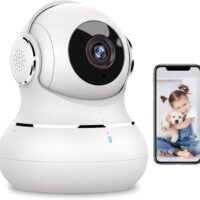 litokam Security Camera Indoor 2K, 360 Pan/Tilt Cameras for Home Security with Motion Detection, Baby Monitor Camera for Pet/Dog with Phone APP, 2.4G WiFi Camera with Night Vision & 2-Way Audio