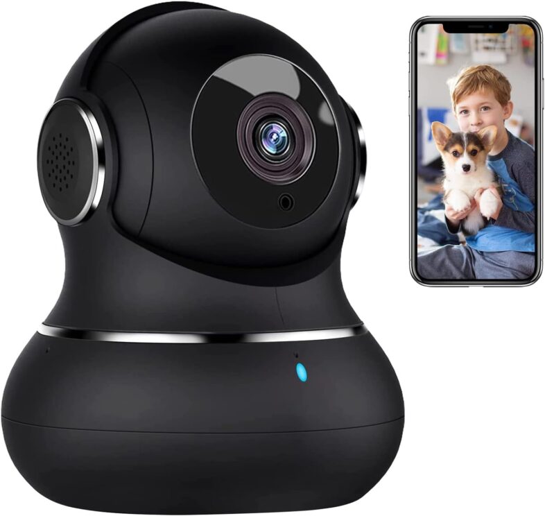 litokam 2K Indoor Security Camera, 360° - Best Pet Cameras : Reviews + Buying Guide