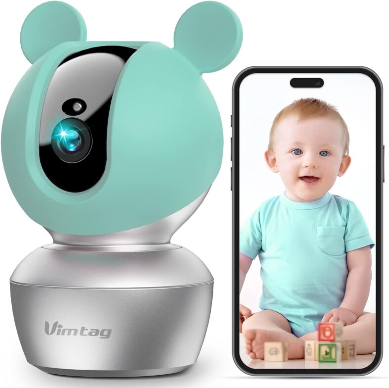 VIMTAG Baby Monitor, 4K/8MP 360° - Best pet communication devices : Reviews + Buying Guide