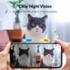 Enabot EBO Air Home Security Pet Camera, 2 Way Talk, Night Vison, Wireless APP Remote Control Indoor Security Camera, Movable Rechargeable Cam for Dog/Cat/Baby, SD Card Storage - Image 6