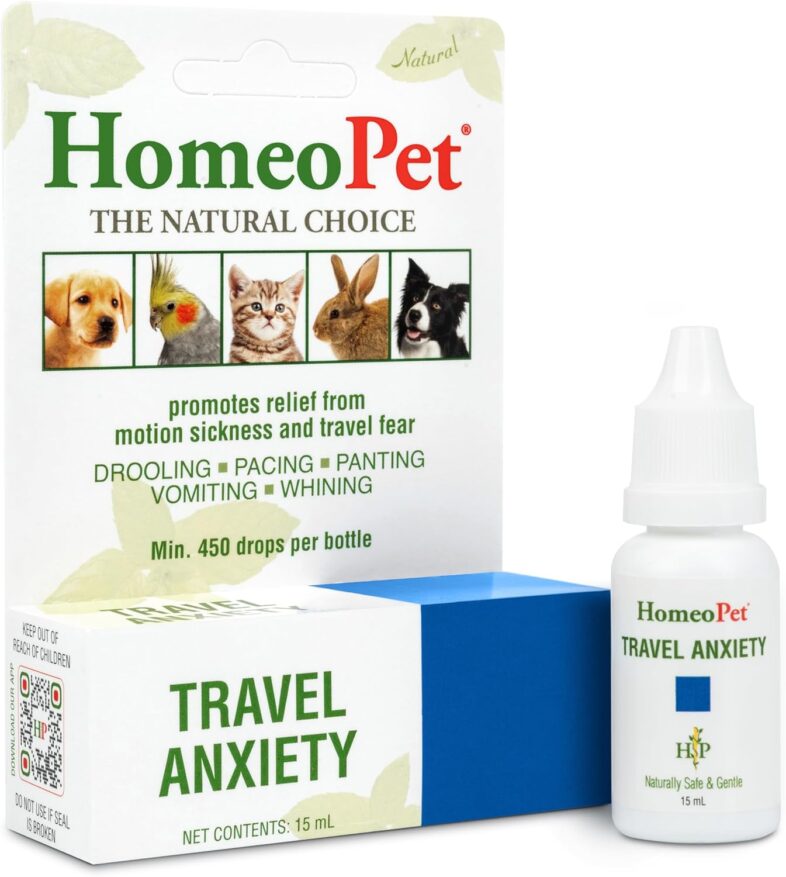 HomeoPet Travel Anxiety, Safe and - Best pet anxiety relief devices : Reviews + Buying Guide