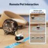 Enabot EBO Air Home Security Pet Camera, 2 Way Talk, Night Vison, Wireless APP Remote Control Indoor Security Camera, Movable Rechargeable Cam for Dog/Cat/Baby, SD Card Storage - Image 7