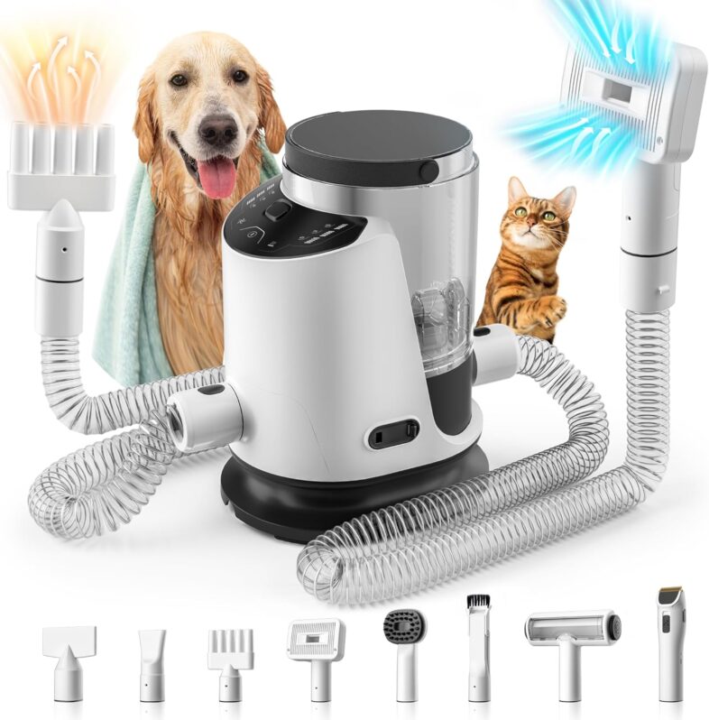 Upgraded Dog Grooming Kit & Pet Hair - Best pet grooming gadgets : Reviews + Buying Guide