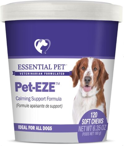 Essential Pet Pet Eze Calming Support Soft Chews for Dogs, Brown, One Size