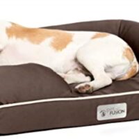 PetFusion Ultimate Dog Bed, Orthopedic Memory Foam, Multiple Sizes and Colors, Medium Firmness Pillow, Waterproof Liner, YKK Zippers, Breathable 35% Cotton Cover