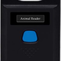 Run Mall Microchip Scanner Reader RFID Reader Writer Tag Microchip for Dogs Chip Reader Rechargeable Animal Chip Scanner Pet Tag Scanner FDX-B(ISO 1178411785) ID64 RFID Animal Tracking, (W90-BK)