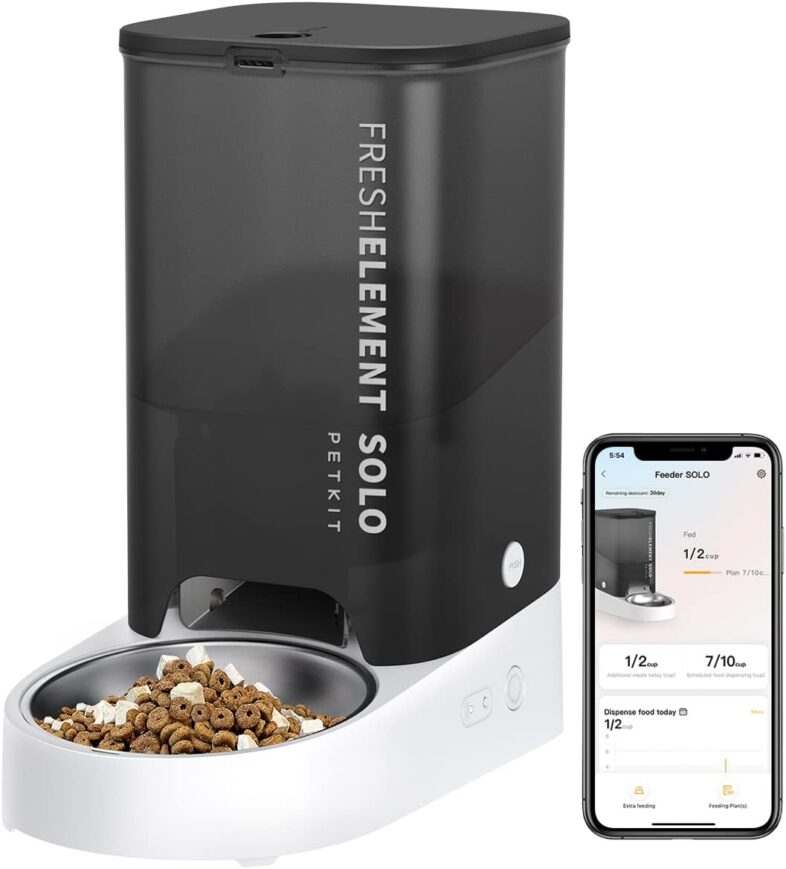 PETKIT Automatic Pet Feeder, 3L WiFi Cat - Best Automatic Feeders : Reviews + Buying Guide