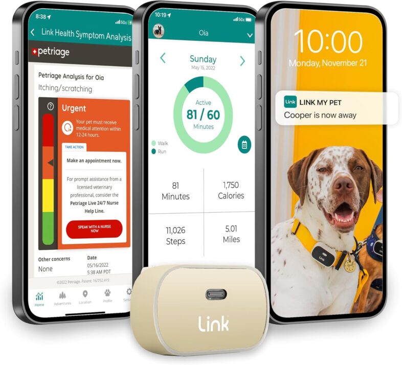 Link GPS Dog Tracker + Activity Monitor - Best pet health monitors : Reviews + Buying Guide