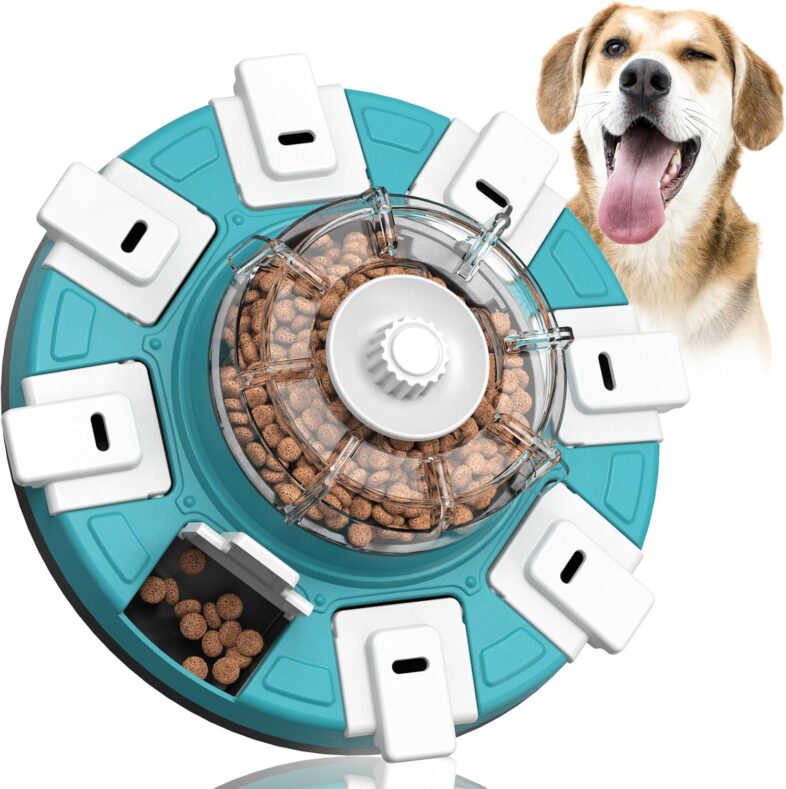 Dog Puzzle Toys Treat Dispenser - Food - Best Pet Treat Dispensers : Reviews + Buying Guide