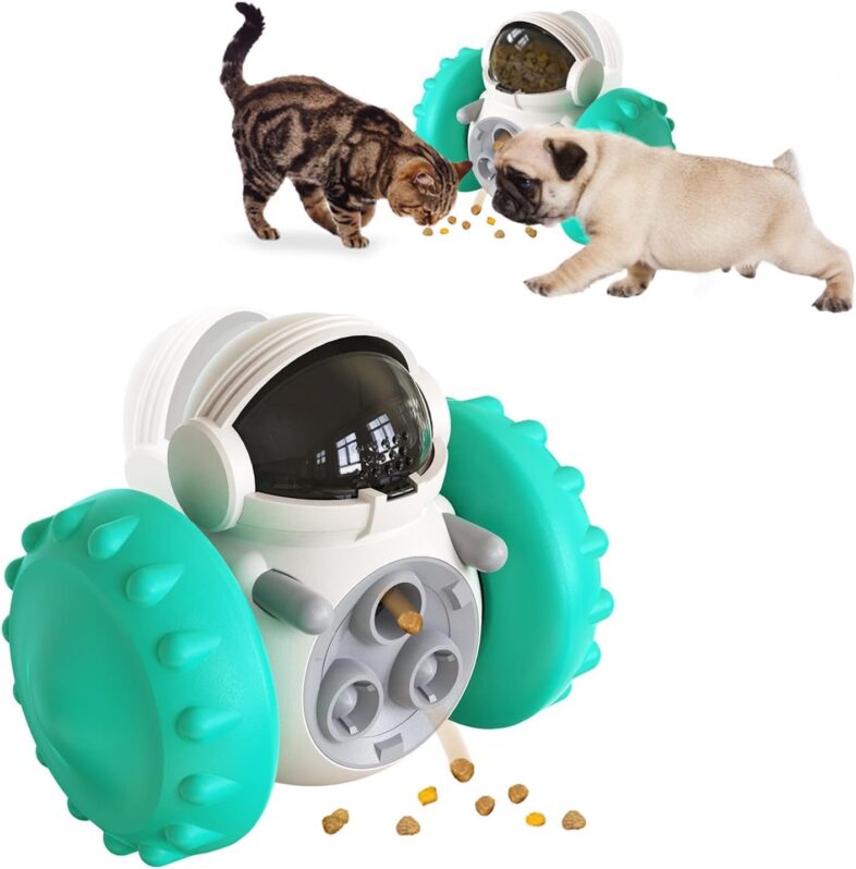 Pet Treat Interactive Food Dispenser Toy - Best Pet Treat Dispensers : Reviews + Buying Guide